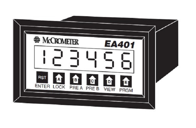 Датчик импульсов электронный MCCROMETER EA401 Расходомеры